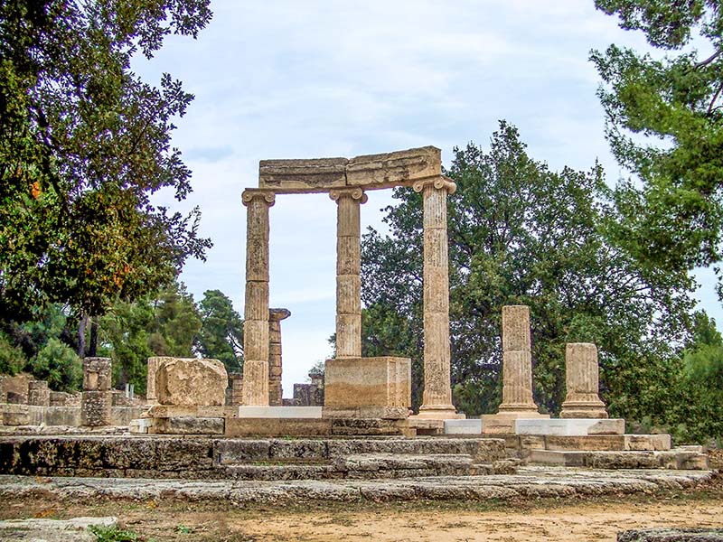 Το Φιλίππειο στην Αρχαία Ολυμπία